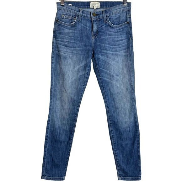 Current/Elliott The Stiletto High Rise Skinny Leg Medium Blue Jeans Denim 26 - Picture 1 of 16